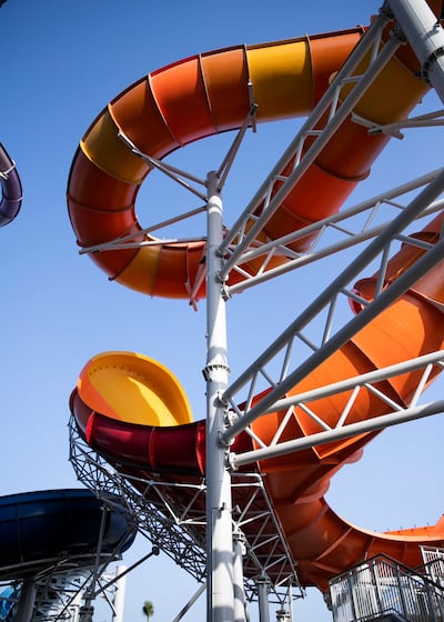 Odyssey of Terror ride at Atlantis Aquaventure. Reem Mohammed / The National