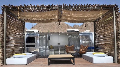 Sedr Trailers Resort can sleep up to 26 adults and 13 children. Courtesy Meraas