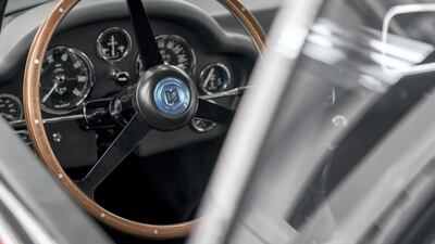 The DB4 GT Zagato Continuation model harks back to an age when the car raced against Ferrari. Courtesy Aston Martin
