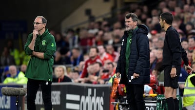 Republic of Ireland manager Martin O'Neill and assistant manager Roy Keane saw their side lose their Nations League match to Wales 4-1 in Cardiff. Reuters