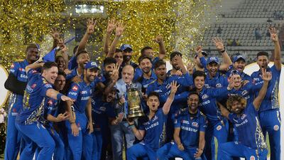 Mumbai Indians won the Indian Premier League in 2019 but whether they will defend their title this year remains to be seen. AFP