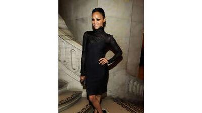 Zoe Saldana has hit the big time in two blockbusters, but says it took years of carefully chosen roles to get that far