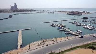 The Al Hamra Marina in Ras al Khaimah is set to host the 33rd America's Cup.