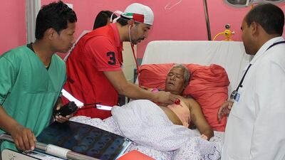 Emirati doctors and other medical professionals have given thousands of hours of their time in treating Nepalese earthquake victims and the need for skilled help continues across the country. Wam