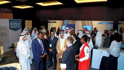 Global Investment in Aviation Summit. The UAE economy weathered oil price volatility last year due to diversification, UAE economy minister Sultan Al Mansoori says.Courtesy General Civil Aviation Authority