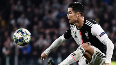 Cristiano Ronaldo was rested for Juventus' 1-1 draw with Lecce in Serie A on Saturday. AFP