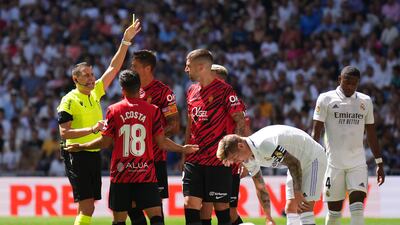 Matija Nastasic 5: Booked on his debut in the first half and was left strung out with Real’s trickery, Rodrygo in particular leaving the former Manchester City player chasing his shadow. Getty