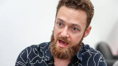 Ross Marquand's other talents include impressions. Victor Besa / The National