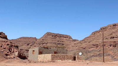 A Bedouin house in Sinai, near Jubail. Yusri Mohammad