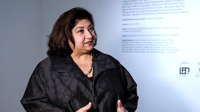 UAE Unlimited Executive Director Shobha Pia Shamdsani. VIctor Besa / The National