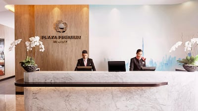 Dubai's newest airport lounge is now open at Terminal 3. Courtesy Premium Plaza Group