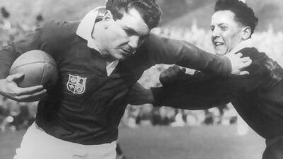 Irish winger Tony O'Reilly of the British & Irish Lions.