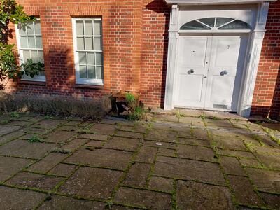 The multi-million-pound London property once owned by the Qaddafi family has not aged well since it was seized in the name of the Libyan people a decade ago. Paul Peachey / The National