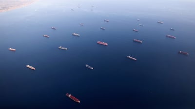 The ports of Long Beach and Los Angeles in California are currently seeing unprecedented congestion. Getty Images / AFP