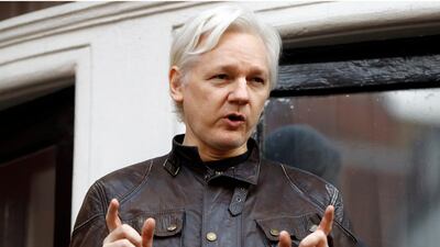 Julian Assange's lawyers had argued that it was no longer in the public interest to arrest him for jumping bail in 2012. Frank Augstein/ AP Photo