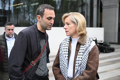 Actors Khalid Abdalla and Juliet Stevenson have been angered by the decision to hold both rallies on the same day. Getty Images