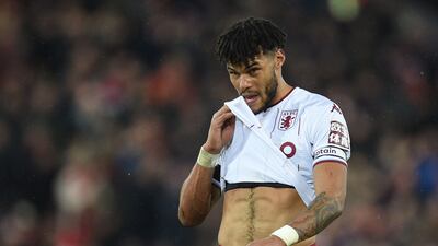 Tyrone Mings - 7: The captain was a huge presence in the centre of defence, blocking and clearing the relentless pressure. He finally buckled and gave away the penalty after been fooled by Salah’s brilliance. AFP