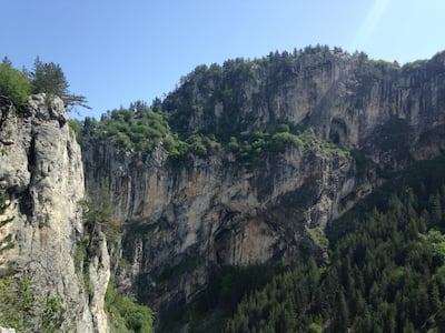 The Trigrad gorge in Bulgaria's Rhodope Mountains