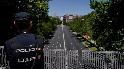 Spanish police arrested three people following an investigation into the sale of drone parts to Hezbollah for use in attacks in northern Israel. AP