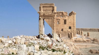 The Temple of Bel split screen. Arc/k Project