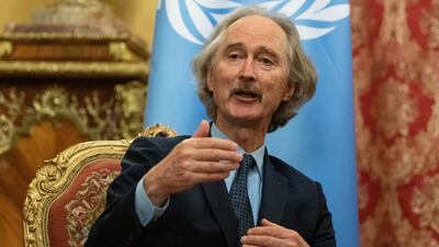 UN special envoy for Syria Geir Pedersen. Photo: AP