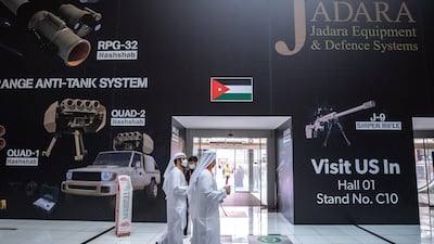 Organisers expect 70,000 visitors to attend Idex 2021. Victor Besa / The National