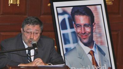 Dr Judea Pearl, the father of murdered American journalist Daniel Pearl. AP