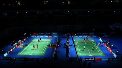 A general view in the Women’s semi-finals. Getty Images for Falcon)