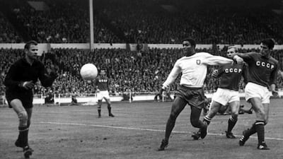 Eusebio helped Portugal to beat the Soviet Union to earn third place at the 1966 World Cup. AP Photo / Bippa