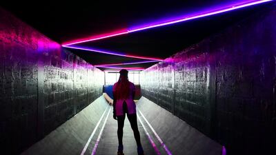 More advanced skaters will be able to make use of the skate park facilities. Pawan Singh / The National