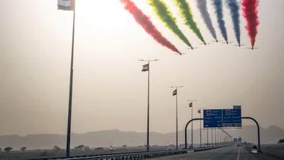 The infrastructure projects were built at a cost of Dh1.9 billion.