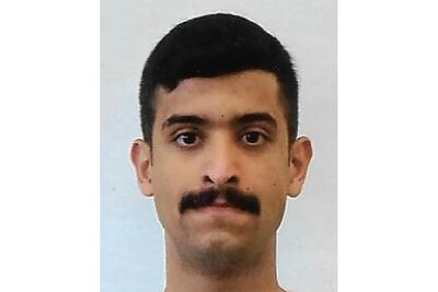 An undated file photo provided by the FBI shows Mohammed Alshamrani. FBI via AP, file