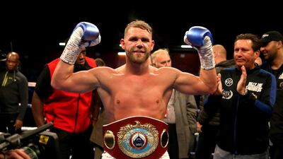 Billy Joe Saunders is in hot water over his video in which he advised men how to hit their female partners. PA