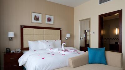 The HiltonDouble Tree in Ras Al Khaimah has rates from Dh764. Duncan Chard / The National.