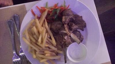 Lambchops at Downtown Ramadan Tent in Dubai. Photo by Saeed Saeed