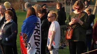 Fans have been invited to take part in the funeral procession at St Marys Church in Bocking in Essex. EPA