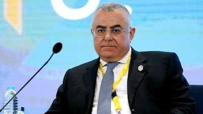 Hisham Ramez, then Egypt's central bank governor, during the Egypt Economic Development Conference in Sharm El Sheikh in March last year. Amr Abdallah Dalsh / Reuters