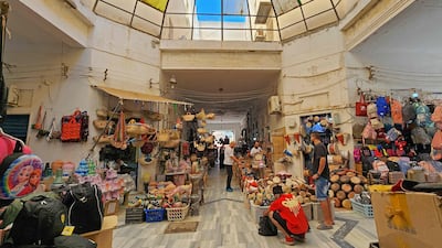 Libyans at a market in Tripoli before celebrations to mark Mawlid al-Nabawi. AFP