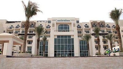 The Eastern Mangroves resort is located along Al Salam Street and backs on to the mangroves. Fatima Al Marzooqi / The National
