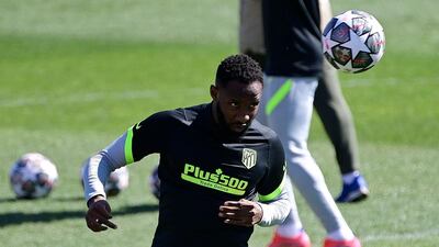 Atletico forward Moussa Dembele. AFP