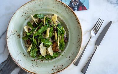 Vegan food at Stoke House