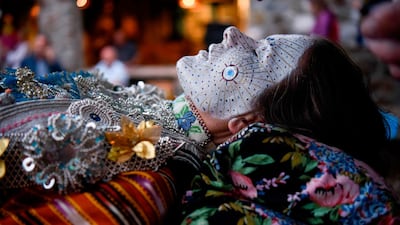 Today, this tradition is at the verge of extinction as only a 70 year-old Lady Aziza continues preparing young brides according to the tradition. AFP