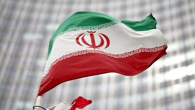 The Iranian flag outside the International Atomic Energy Agency's headquarters in Vienna. Iran had 'candid' nuclear talks with the three European countries in November. Reuters