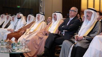 “The other interesting feature to emerge in this region has been pricing for sukuks, which has been tighter than bonds, said Rasheed Al Maraj, governor of the Central Bank of Bahrain. Phil Weymouth for The National