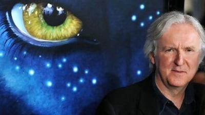 James Cameron is to open next week's Abu Dhabi Media Summit. AFP PHOTO / Robyn Beck