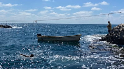 The Itanis have been guardians of the Dalieh shoreline for generations, often saving hapless jumpers and clumsy tourists from the cliffside known as Suicide Rock. Nada Homsi for The National