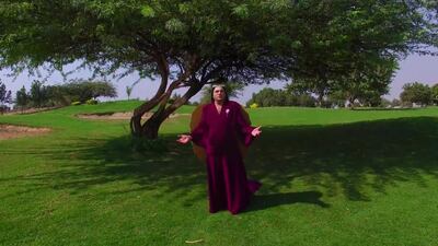 Taher Shah in his music video for Angel.
