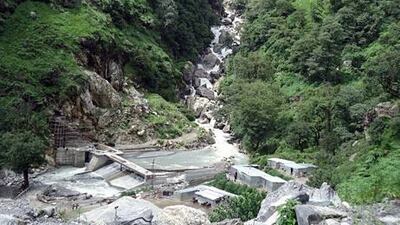 Construction of the 100 megawatt Sorang hydroelectric project is 85 per cent complete and the plant is expected to begin operations this year. Courtesy Taqa