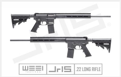The Wee1 Tactical JR-15 semiautomatic rifle, as depicted on the gunmaker's website. Photo: Screengrab