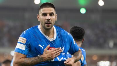Al Hilal will look to Aleksandar Mitrovic for goals against Al Ahli. Getty